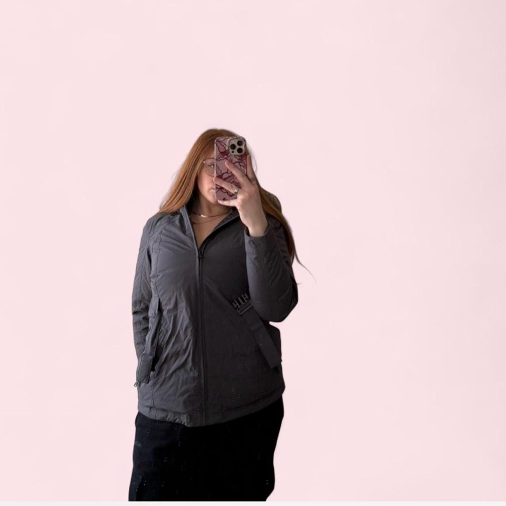 Gray Winter Coat - image 3